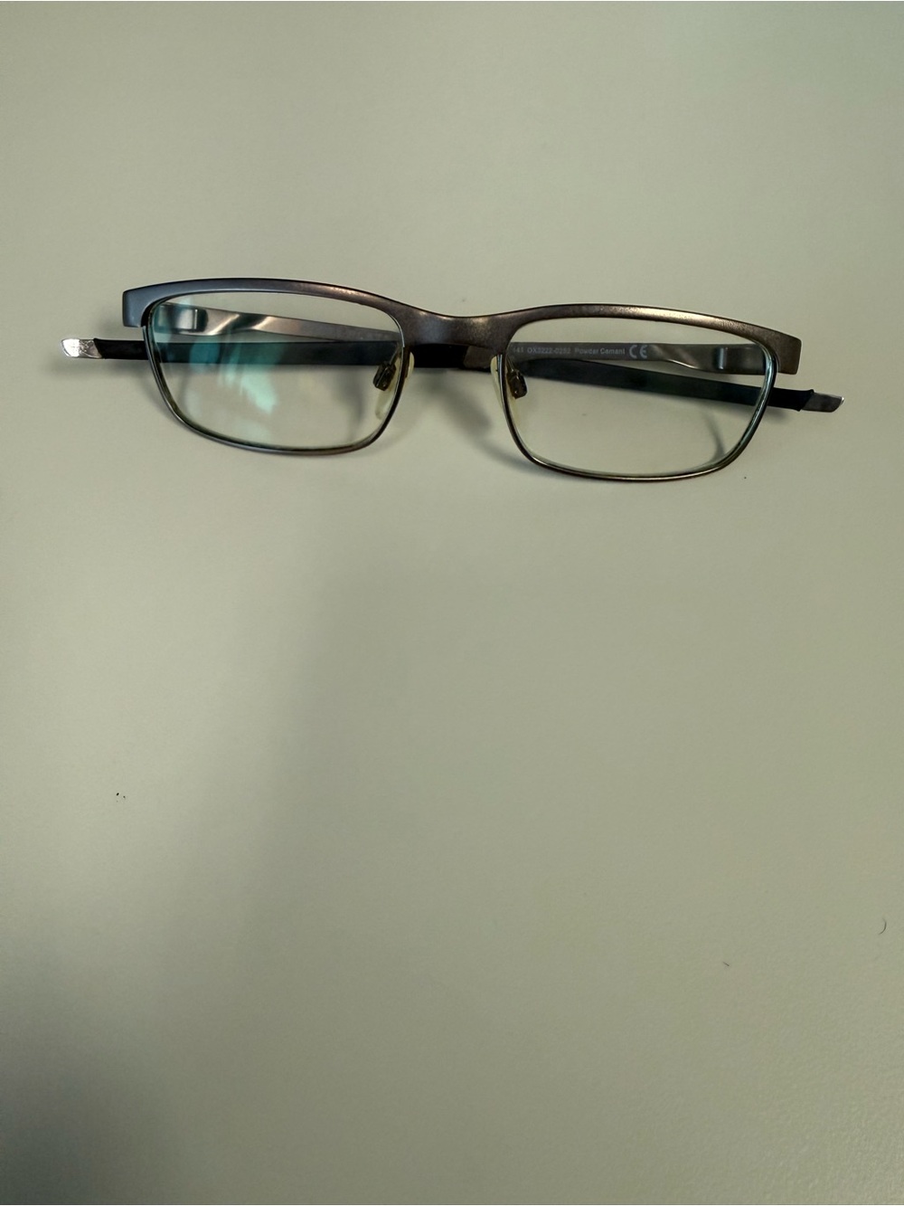 Oakley Eyeglasses OX3222-0252 Steel Plate Powder Cement Metal FRAMES 52-18-141